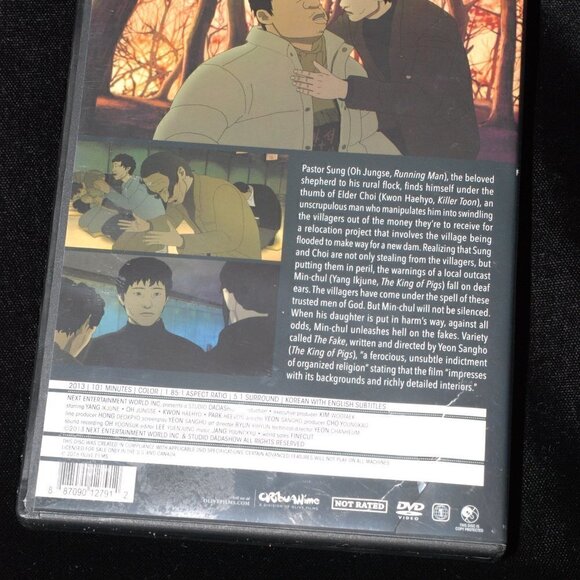 The Fake Anime Manga Yeon Sangho DVD in great condition Korean with English Subs - Picture 2 of 5